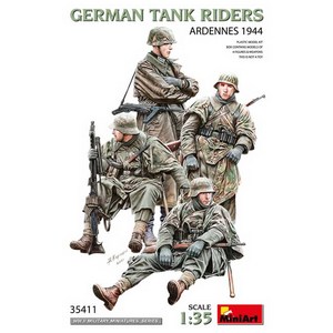 MINI35411 1/35 Geman Tank Rides (Adennes 1944), 1개