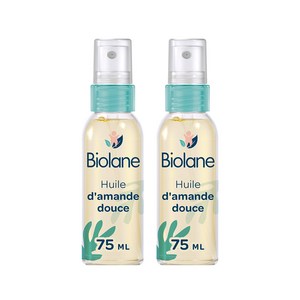 1+1 비올란 유아 스위트 아몬드 오일 75ml 프랑스 Biolane, 2개