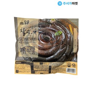 (주)달솔 너른골 찰 순대 2kg, 1개