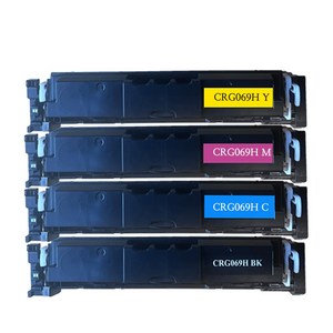 캐논 호환 CRG-069H LBP674cx MF756cx 대용량 재생 토너, 1세트, 검정+파랑+빨강+노랑 4색 [대용량]