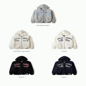 후아유 공용 시그니처 패치 후드집업 Signatue Patch Hood Zip-up Bushed WHMZE4911U