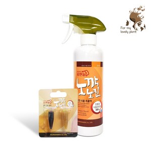 노깍노진 500ml 친환경 식물관리제 살충제 진드기 진딧물 깍지벌레 응애, 스프레이 500ml, 1개