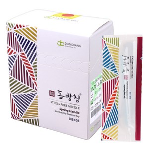 동방침 0.30x40mm 1Box(1000pcs) 일회용멸균침 쌈지포장, 1개