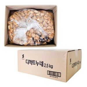 삼립 누네띠네 벌크, 2.5kg, 2개