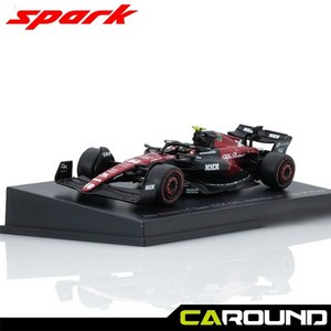 스파크 1:64 알파로메오 F1 Team ORELN Stake C43 No.24 2023 시즌 - 저우 관유 (드라이버 포함) - Y282, 1개