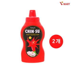 Vmart 친수 칠리소스 TUONG OT CHINSU, 250g, 2개