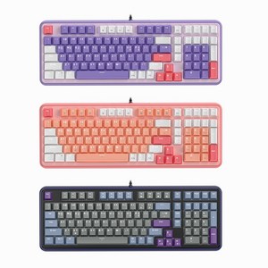 GDEVIL G918 PRO HypeTack 광축 풀배열 게이밍 기계식 키보드 (3컬러), 다크그레이, 저소음 적축, G918 HypeTack PRO