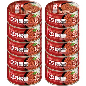 롯데푸드 고추장 고기볶음80g(10캔), 80g, 10개