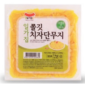 일미 쫄깃단무지1kg, 1kg, 6개