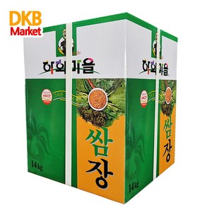 하회마을 하회 쌈장 14kg(박스) 대용량, 1개, 14kg