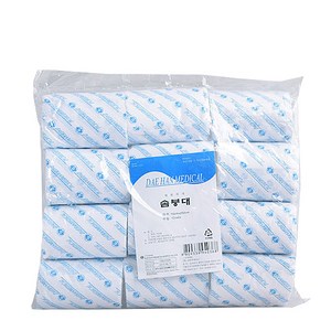 대한위재 솜붕대(Cotton Bandage) 4inch 250cm 판매단위:팩(12롤), 1개, 1개입