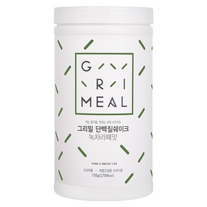 그리밀 단백질쉐이크 녹차라떼맛, 750g, 1개