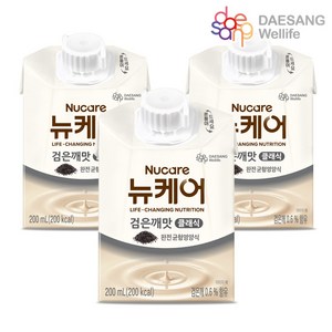 대상웰라이프 뉴케어 고소한검은깨맛 클래식 완전균형영양식, 200ml, 90개