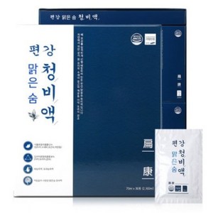 편강 맑은 숨 환절기목과 코에 좋은 비염 청비액 70ml * 30포, 단품