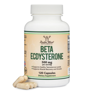 더블우드 베타 엑디스테론 Beta Ecdysteone 1회 서빙 500mg 120캡슐, 120정, 1개