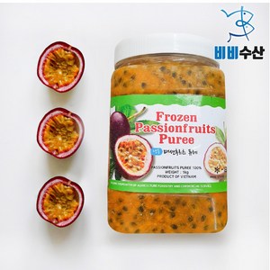 패션후르츠 퓨레 1kg(병포장), 1개