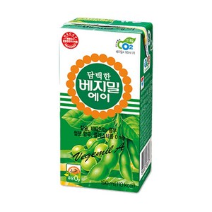 베지밀 담백한 에이, 190ml, 64개