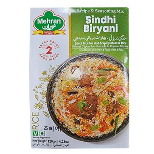 MEHRAN Sindhi Biryani Masala (Spices) 120g 신디 비리야니 (향신료), 1개