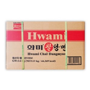 화미 찰당면 14kg, 1개