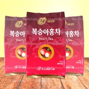 유안 복숭아홍차 900g (자판기용), 12개