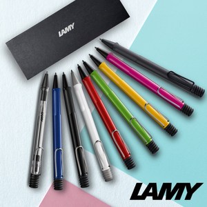 LAMY 라미 볼펜 사파리, 차콜블랙, 1개