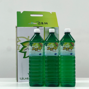 지리산 고로쇠 물 우산 고로쇠수액 첫물, 6개, 1.5L