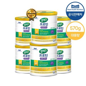 셀렉스 코어 프로틴 락토프리, 570g, 6개