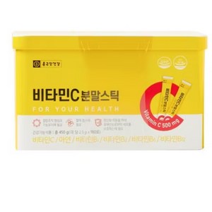 종근당 비타민C 분말스틱 2.5g x 180입, 450g, 1개