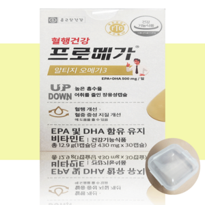 종근당건강 프로메가 알티지 오메가3 430mg x 30캡슐(2개 이상 주문시 사은품 증정), 3개, 30정