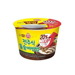 오뚜기 컵밥 증량 전주식돌솥비빔밥, 269g, 1개