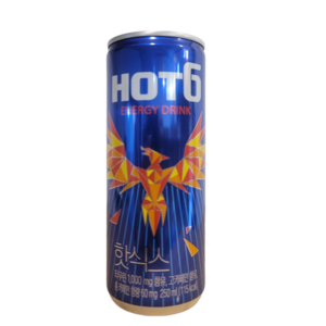 핫식스 롯데칠성음료 에너지음료, 250ml, 20개