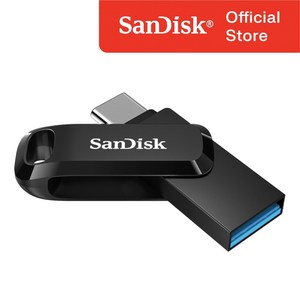 샌디스크 USB 메모리 DDC3 블랙 C타입 OTG 3.2 대용량, 1TB