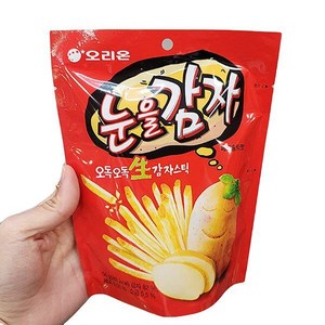 오리온 눈을감자 스낵, 56g, 3개