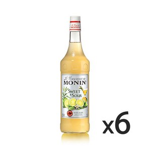 모닌 스윗앤샤워 컨센트레이트, 1L, 6개