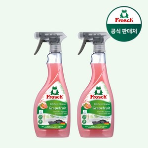 [매일 배송] 프로쉬 독일 청소 세제, 자몽(주방기름때) 2개, 1세트