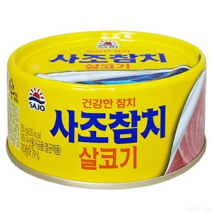 사조참치 살코기 안심따개, 250g, 12개