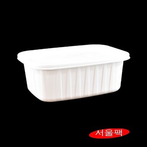 JH친환경 밀폐용기 대 죽포장용기 100개세트, 100개