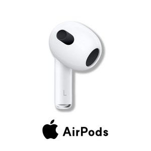 애플 에어팟3세대 왼쪽 유닛 한쪽 정품 AiPods3 [NEW], 왼쪽 중고.리퍼