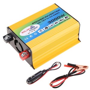 보트 카 3000W 컨버터 전원 인버터 DC 12V ~ AC 220V Invertor USB 충전기, 1개