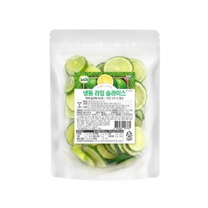 냉동라임 냉동 슬라이스 500g, 1개, 단품