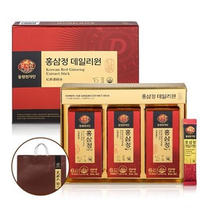 천지인 홍삼정 데일리원 6년근 홍삼 스틱, 300ml, 1개