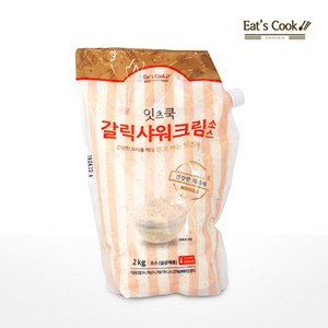 잇츠쿡 갈릭샤워크림소스 2kg, 1개