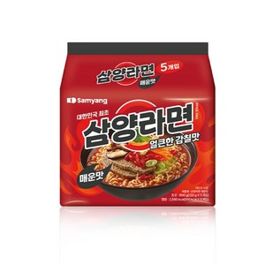 삼양라면 매운맛 120g, 40개