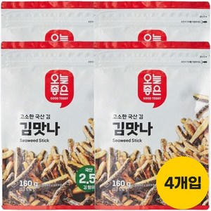 오늘좋은 김맛나 기획 160g, 4개