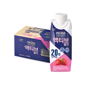 하이뮨 프로틴 밸런스 액티브 딸기, 4.5L, 1박스