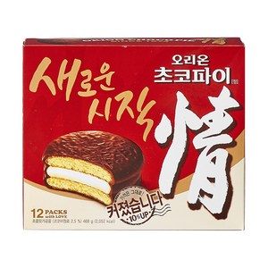 오리온 초코파이 정, 468g, 1개