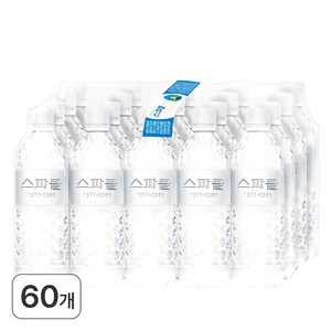 스파클 생수 무라벨, 500ml, 60개