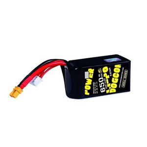 DOGCOM UCELL 14.8V 650mAh 150C XT30 리튬폴리머 드론 배터리, 1개