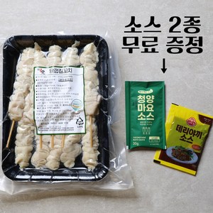 [맛난꼬꼬] 수제꼬치 껍질꼬치 (냉동), 3개