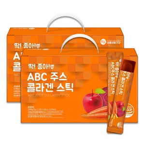 미쁨생활건강 딱좋아 ABC주스 콜라겐 젤리스틱, 20g, 120개